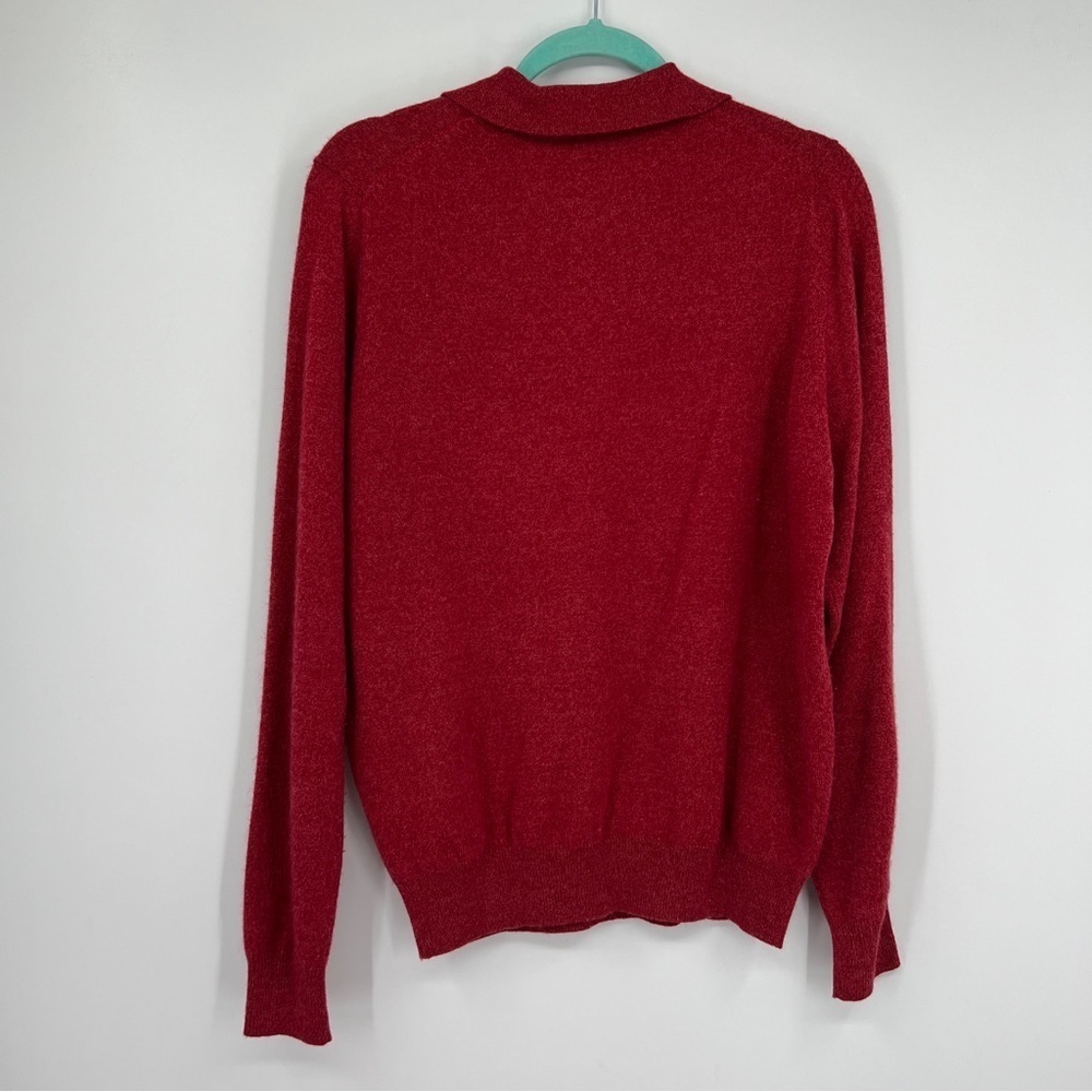Jos. A. Bank Cashmere Sweater Collared 3 Button Closure- Small - Picture 7 of 9